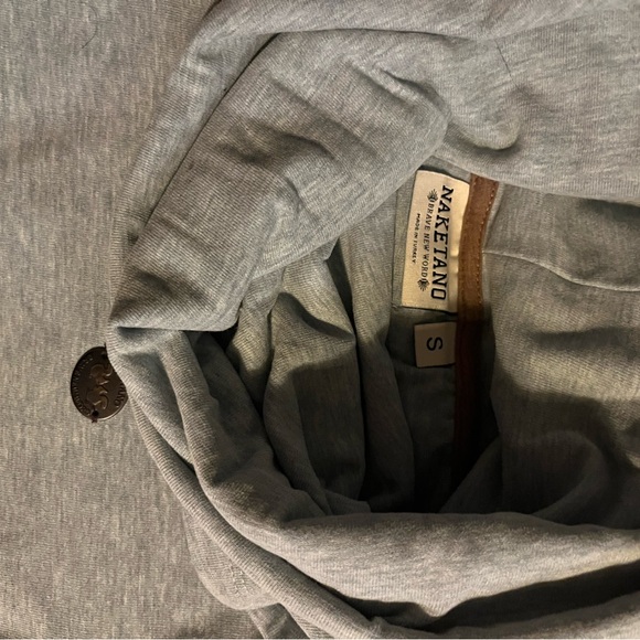 SOLD. Gently used cowel neck Naketano long sleeve. Like new. Size small. - Picture 4 of 4